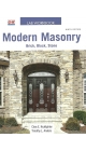 Modern Masonry - Brick, Block, Stone in PDF format.